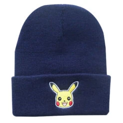 Pikachu Pokemon Unisex Beanie Mütze Verschiedene Motive