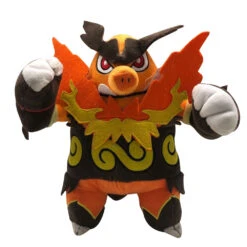 Flambirex Emboar Stoff Pokemon (ca. 30cm)
