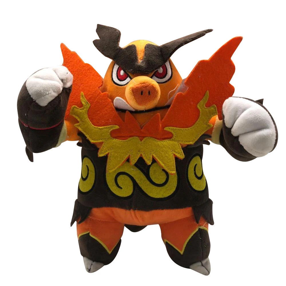 Flambirex Emboar Stoff Pokemon (ca. 30cm) 1 Flambirex Emboar Stoff Pokemon (ca. 30cm)