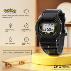 Pokémon Pikachu Digitale Armbanduhr -Pkm.store-verkäufe H3364968034d0437ab319749381bd1e23X