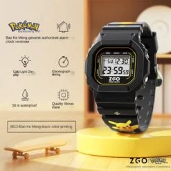 Pokémon Pikachu Digitale Armbanduhr -Pkm.store-verkäufe H4dcc5fb24e1849ce8f8cb8d4994da0845