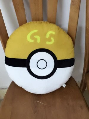Großes Plüsch Pokéball Kissen Ca. 40x40cm 4 Großes Plüsch Pokéball Kissen Ca. 40x40cm – Bild 4