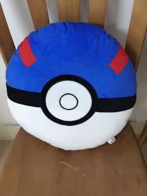 Großes Plüsch Pokéball Kissen Ca. 40x40cm 3 Großes Plüsch Pokéball Kissen Ca. 40x40cm – Bild 3
