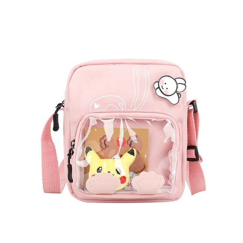 Pokémon Pikachu Messenger Bag Mit Transparenter Front 5 Pokémon Pikachu Messenger Bag Mit Transparenter Front – Bild 5