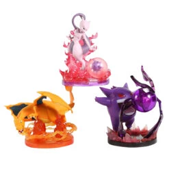 Mewtu, Gengar, Glurak / Charizard Pokemon Sammel Figuren
