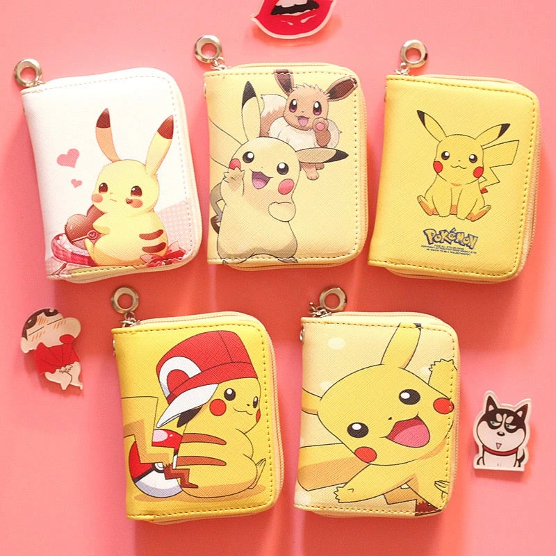 Süßes Pokémon Portemonnaie Mit Pikachu Aufdruck In Verschiedenen Motiven 1 Süßes Pokémon Portemonnaie Mit Pikachu Aufdruck In Verschiedenen Motiven