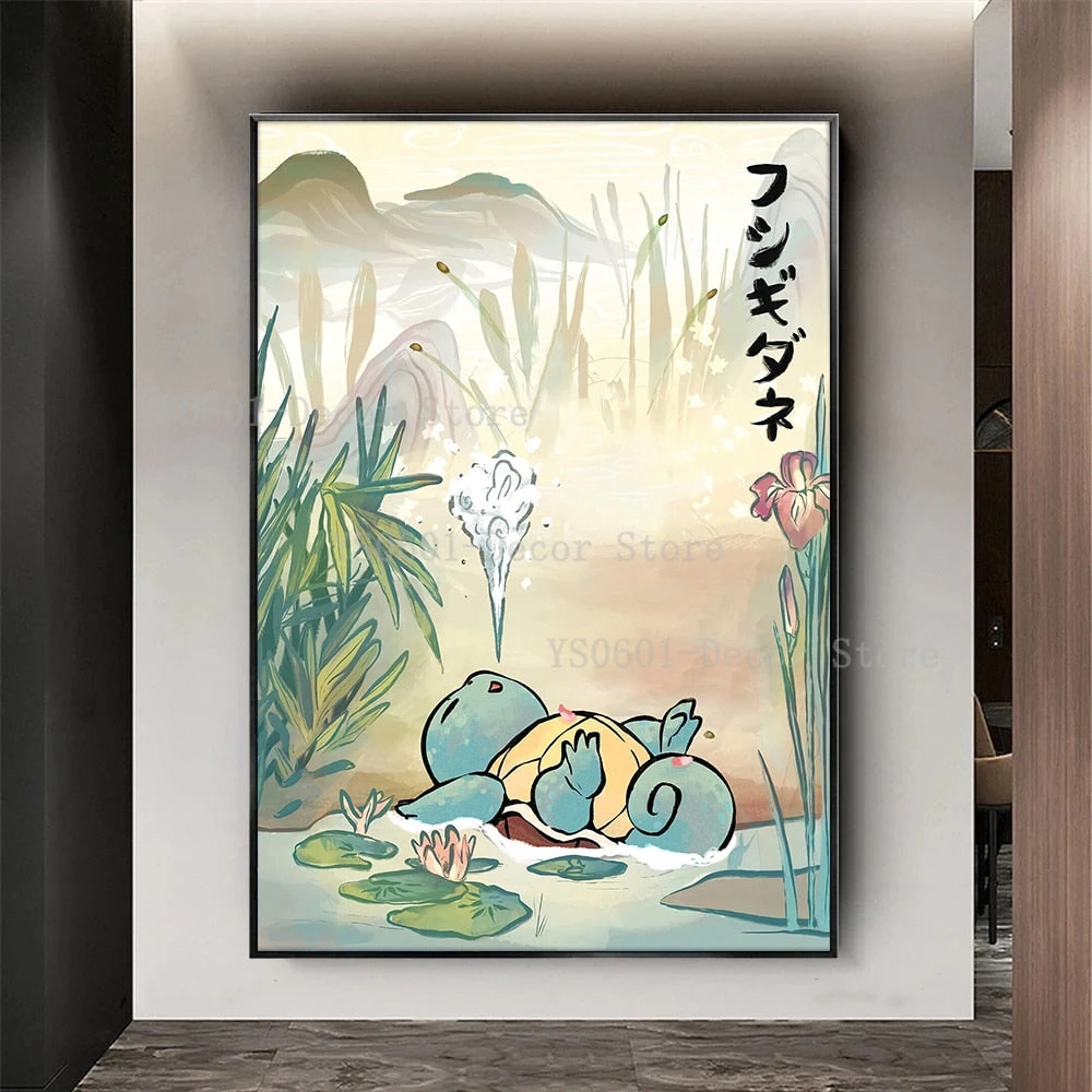 Pokémon Poster Kunstdruck Im Japanischen Stil 2 Pokémon Poster Kunstdruck Im Japanischen Stil – Bild 2