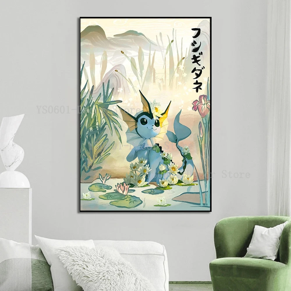 Pokémon Poster Kunstdruck Im Japanischen Stil 8 Pokémon Poster Kunstdruck Im Japanischen Stil – Bild 8