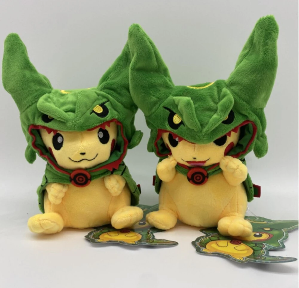 Pokémon Kuscheltier Pikachu Rayquaza Cosplay Ca. 23cm 6 Pokémon Kuscheltier Pikachu Rayquaza Cosplay Ca. 23cm – Bild 6