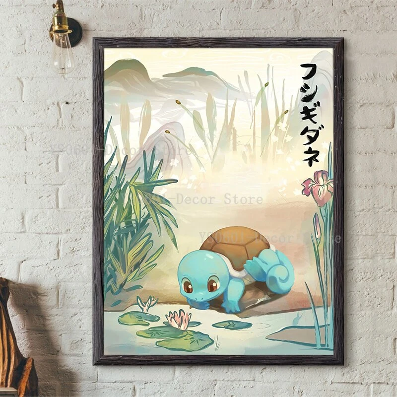 Pokémon Poster Kunstdruck Im Japanischen Stil 5 Pokémon Poster Kunstdruck Im Japanischen Stil – Bild 5