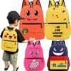 Pokémon Rucksack In 2 Größen Mit 12 Unterschiedlichen Motiven