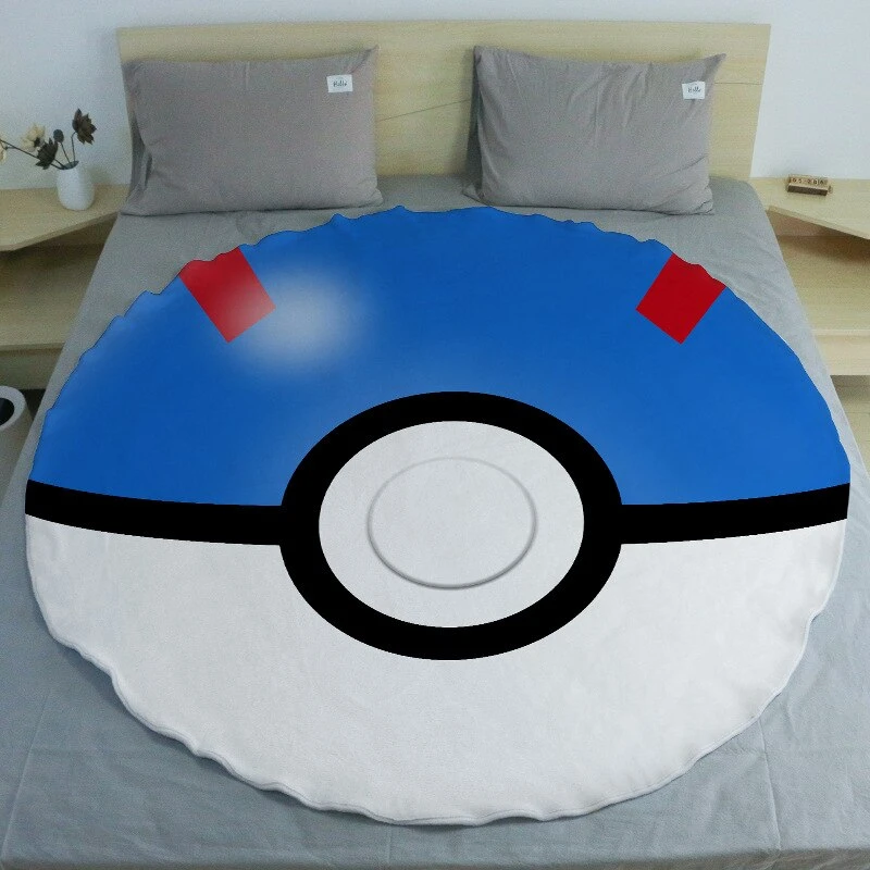 Pokémon Pokéball Flanell-Decke, 150 Cm 4 Pokémon Pokéball Flanell-Decke, 150 Cm – Bild 4