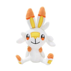 Scorbunny Hopplo Stofftier Aus Pokemon Schwert Und Schild (ca. 23cm)