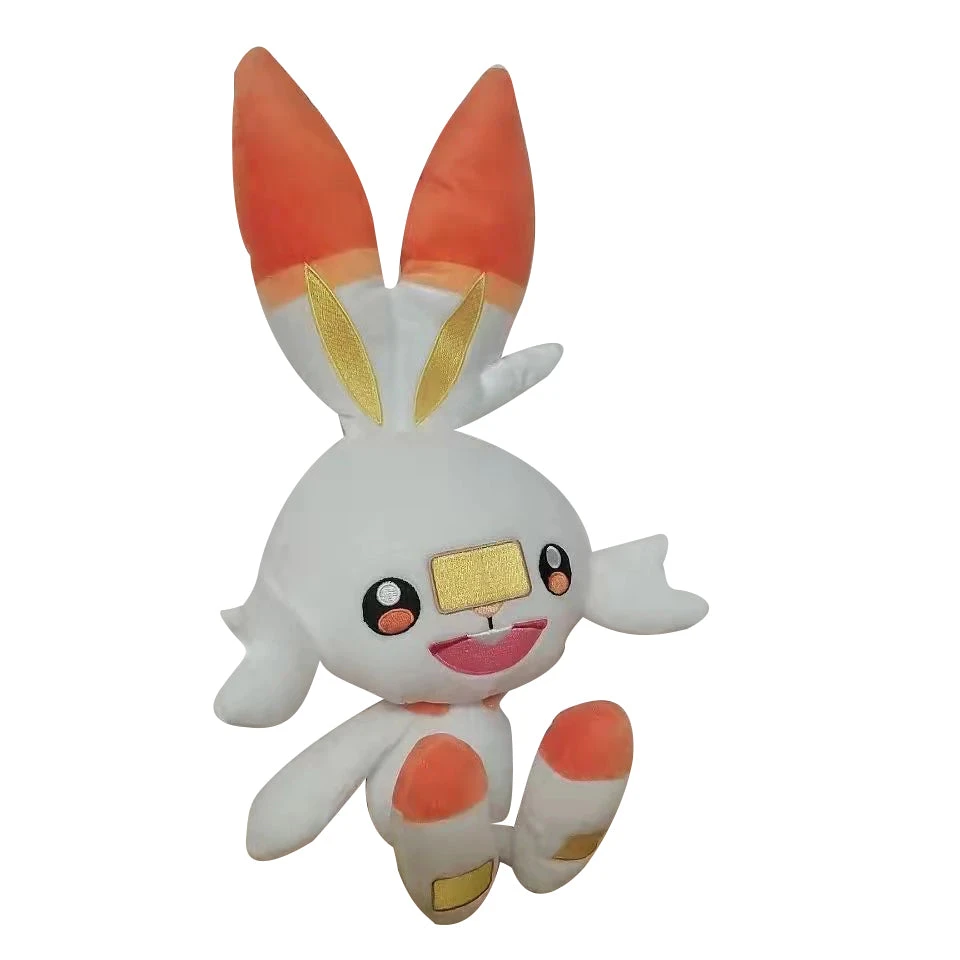XXL Hopplo Scorbunny Plüsch Puppe (ca. 40cm) 1 XXL Hopplo Scorbunny Plüsch Puppe (ca. 40cm)