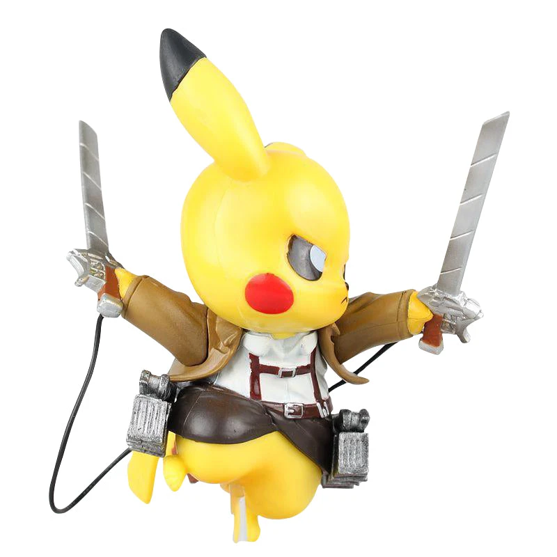 Pikachu Cosplay Attack On Titan Action Figur 3 Pikachu Cosplay Attack On Titan Action Figur – Bild 3