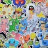 80x Pokemon Aufkleber