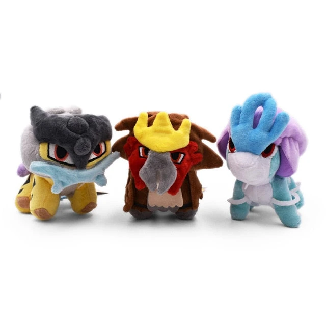 20cm Suicune, Entei Oder Raikou Stofftier Pokemon Figuren (ca. 20cm) 3 20cm Suicune, Entei Oder Raikou Stofftier Pokemon Figuren (ca. 20cm) – Bild 3