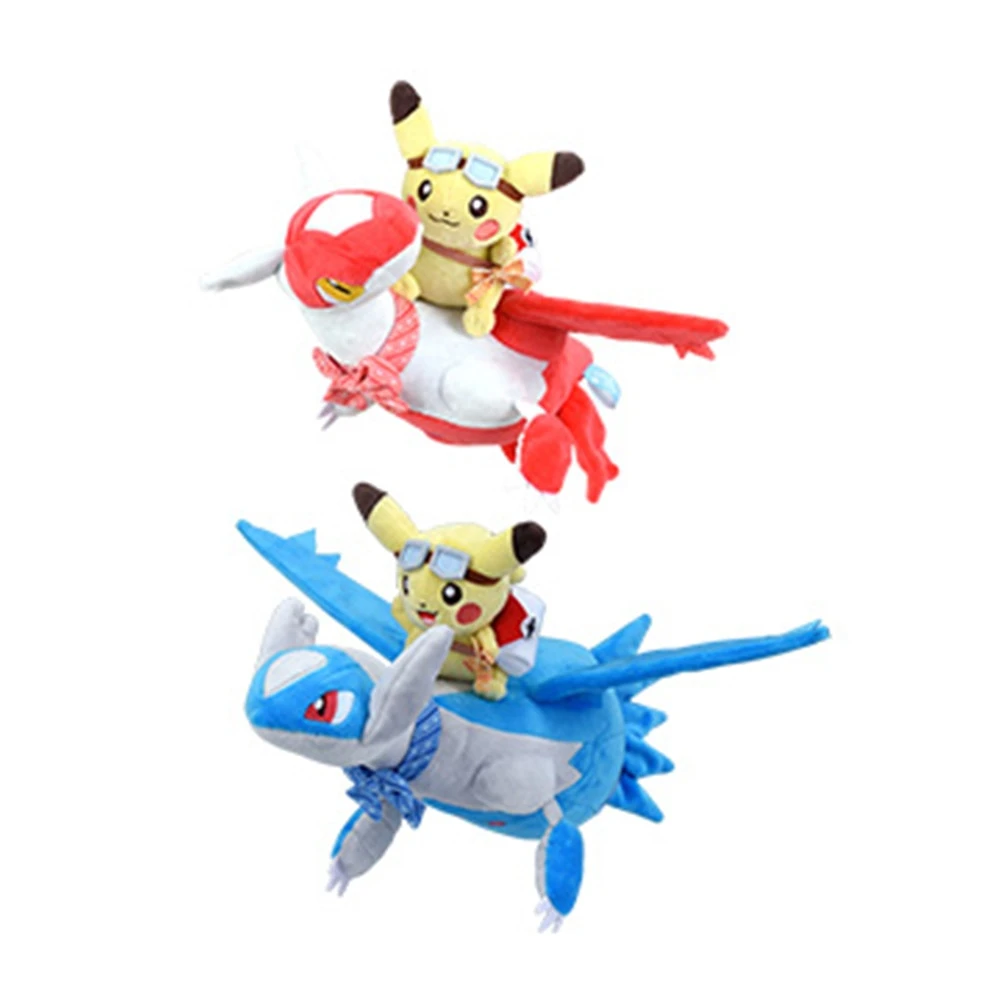 Pikachu & Latios / Latias Plüsch Pokemon Plüschtier (ca. 25cm) 1 Pikachu & Latios / Latias Plüsch Pokemon Plüschtier (ca. 25cm)