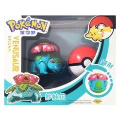 Pokemon Pokeball Set Mit Figur (Pikachu, Glurak, Bisaflor, Turtok, Garados) -Pkm.store-verkäufe product image 1147343196