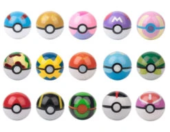 Pokeball Kollektion Mit 15 Bällen Und 15 Figuren