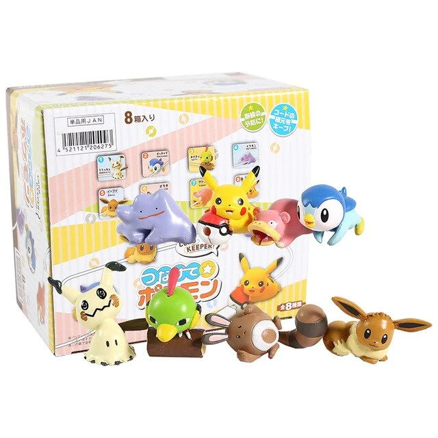 Mimikyu Eevee Ditto Slowbro Sentret Piplup Natu 8er Set Pokemon Figuren 2 Mimikyu Eevee Ditto Slowbro Sentret Piplup Natu 8er Set Pokemon Figuren – Bild 2