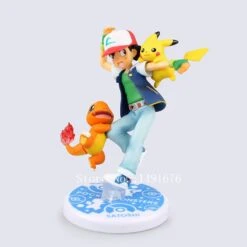 Ash Ketchum Pikachu Figur (ca. 10cm)