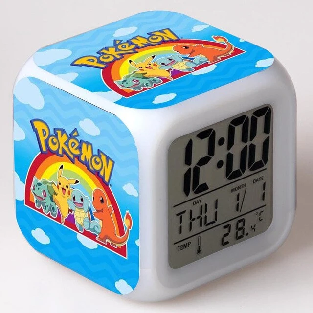 Pokemon Digital Wecker / Uhr - 7 Farben (19 Verschiedene Motive) 7 Pokemon Digital Wecker / Uhr - 7 Farben (19 Verschiedene Motive) – Bild 7