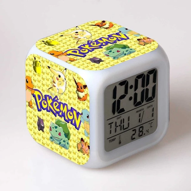 Pokemon Digital Wecker / Uhr - 7 Farben (19 Verschiedene Motive) 12 Pokemon Digital Wecker / Uhr - 7 Farben (19 Verschiedene Motive) – Bild 12