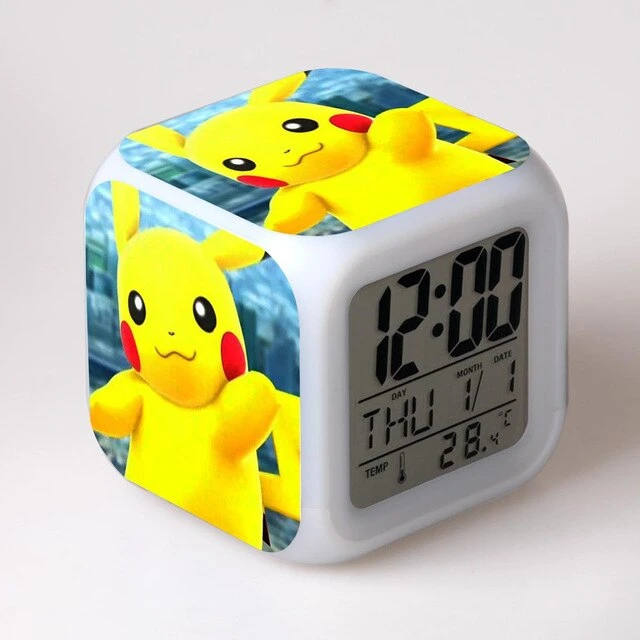 Pokemon Digital Wecker / Uhr - 7 Farben (19 Verschiedene Motive) 17 Pokemon Digital Wecker / Uhr - 7 Farben (19 Verschiedene Motive) – Bild 17