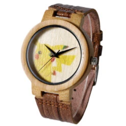 Pikachu Pokemon Bambus Holz Armbanduhr -Pkm.store-verkäufe product image 135719764