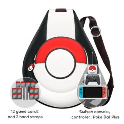 Pokemon Pokeball Tasche Für Nintendo Switch Konsole Und Zubehör -Pkm.store-verkäufe product image 1379831492