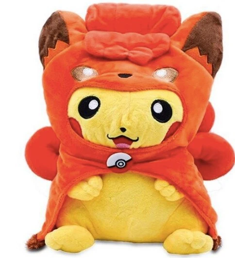 Pikachu Cosplay Als Feuer Oder Eis Vulpix Kuscheltiere (ca. 30cm) 3 Pikachu Cosplay Als Feuer Oder Eis Vulpix Kuscheltiere (ca. 30cm) – Bild 3