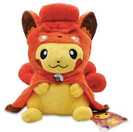 Pikachu Cosplay Als Feuer Oder Eis Vulpix Kuscheltiere (ca. 30cm) 4 Pikachu Cosplay Als Feuer Oder Eis Vulpix Kuscheltiere (ca. 30cm) – Bild 4