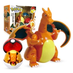 Pokemon Pokeball Set Mit Figur (Pikachu, Glurak, Bisaflor, Turtok, Garados) -Pkm.store-verkäufe product image 1533669349