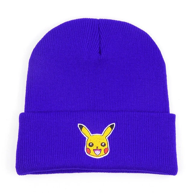 Pokemon Pikachu Mütze Unisex Für Herbst / Winter 2 Pokemon Pikachu Mütze Unisex Für Herbst / Winter – Bild 2