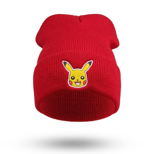Pokemon Pikachu Mütze Unisex Für Herbst / Winter 15 Pokemon Pikachu Mütze Unisex Für Herbst / Winter – Bild 15