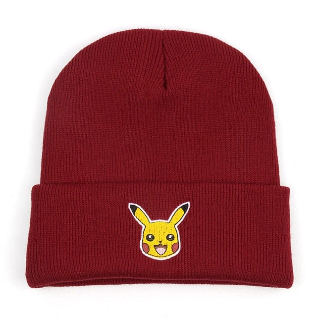 Pokemon Pikachu Mütze Unisex Für Herbst / Winter 9 Pokemon Pikachu Mütze Unisex Für Herbst / Winter – Bild 9