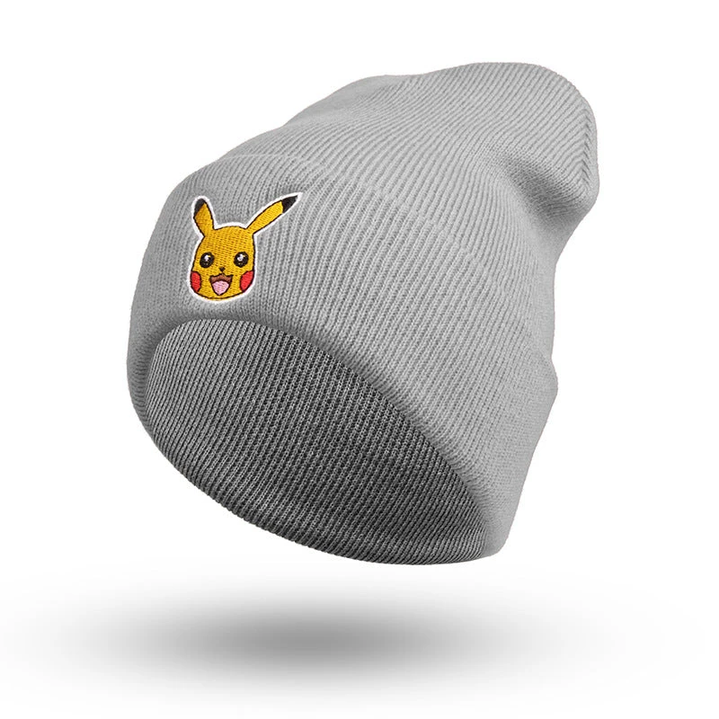 Pokemon Pikachu Mütze Unisex Für Herbst / Winter 12 Pokemon Pikachu Mütze Unisex Für Herbst / Winter – Bild 12