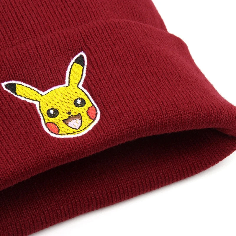 Pokemon Pikachu Mütze Unisex Für Herbst / Winter 11 Pokemon Pikachu Mütze Unisex Für Herbst / Winter – Bild 11