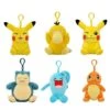 Pikachu, Bulbasaur, Squirtle Etc. Plüsch Keychain