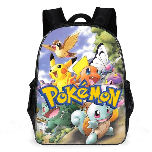 Pokemon Rucksack Für Teenager (25 Motive) - 40cm*30cm*15cm 14 Pokemon Rucksack Für Teenager (25 Motive) - 40cm*30cm*15cm – Bild 14