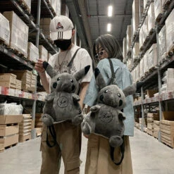 Pikachu Plüsch Rucksack