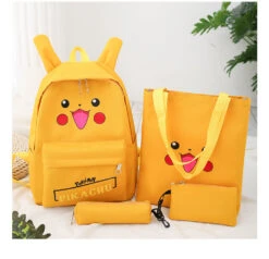 Pokemon Pikachu Rucksack & Taschen Set -Pkm.store-verkäufe product image 1628539385