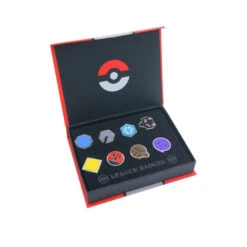 Pokemon Gym Badges Kanto, Johto, Hoenn, Sinnoh, Unova, Kalos (6 Varianten) -Pkm.store-verkäufe product image 1644065624