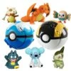 Pokeball Mit Pokemon Figur (viele Motive Zur Auswahl)