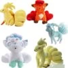 Alola Vulpix Stoff Pokemon - 5 Verschiedene Motive (ca. 15cm - 21cm)