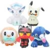 Plüsch Pokemon (ca. 18-20cm) (Litten, Rowlet, Popplio, Alola, Vulpix, Mimikyu)