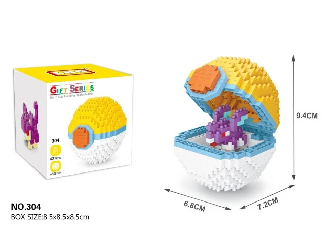 Pokemon Pokeball / Pokebälle Baustein Set 9 Pokemon Pokeball / Pokebälle Baustein Set – Bild 9