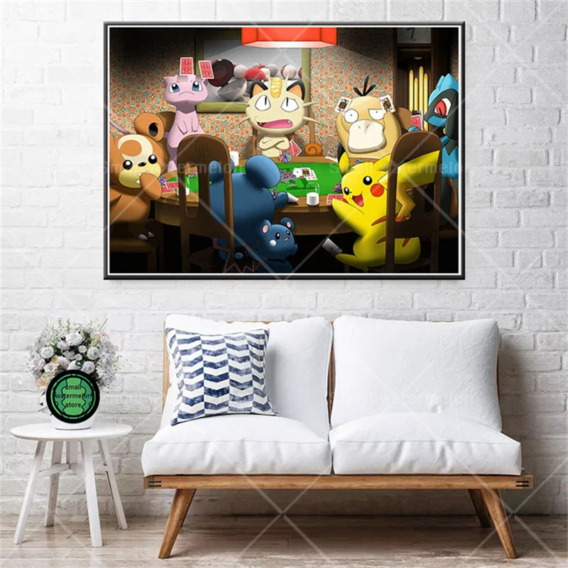 Pokemon Poster Kunstdrucke Ash Ketchum Pikachu Jigglypuff Etc. 20 Pokemon Poster Kunstdrucke Ash Ketchum Pikachu Jigglypuff Etc. – Bild 20