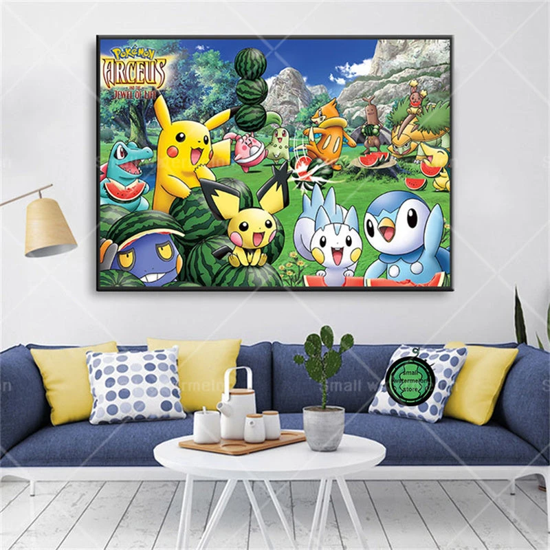 Pokemon Poster Kunstdrucke Ash Ketchum Pikachu Jigglypuff Etc. 14 Pokemon Poster Kunstdrucke Ash Ketchum Pikachu Jigglypuff Etc. – Bild 14